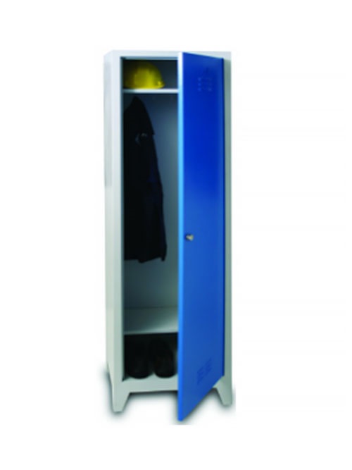 Soyunma dolabı çelik tek kapılı