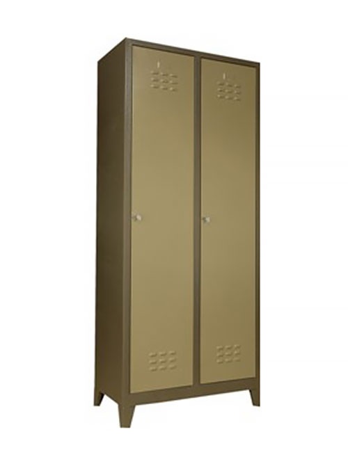 Soyunma dolabı çelik 2 kapılı