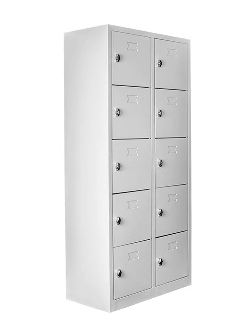 10 Gözlü emanet dolabı çelik