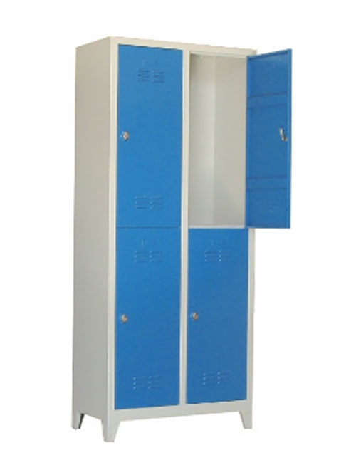 Soyunma dolabı çelik 4 kapılı